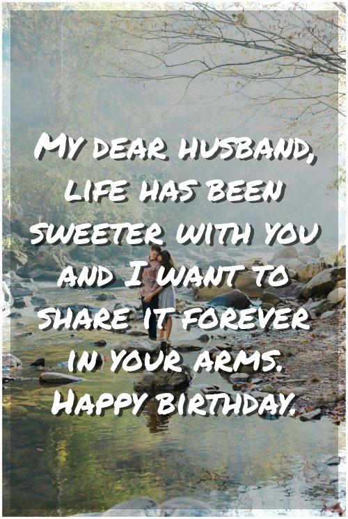 funny happy birthday quotes for husband in english